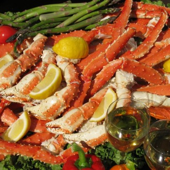 King crab legs