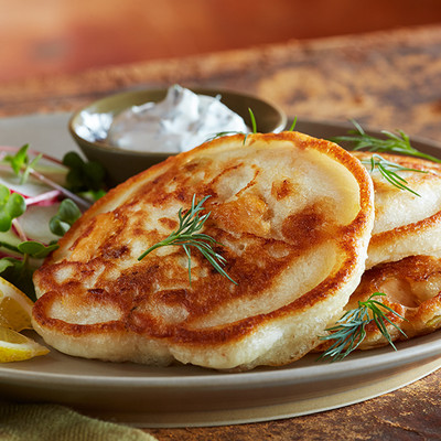 Wild Alaska Salmon Pancakes