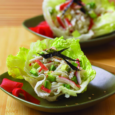 Alaska Surimi Seafood Lettuce Cups